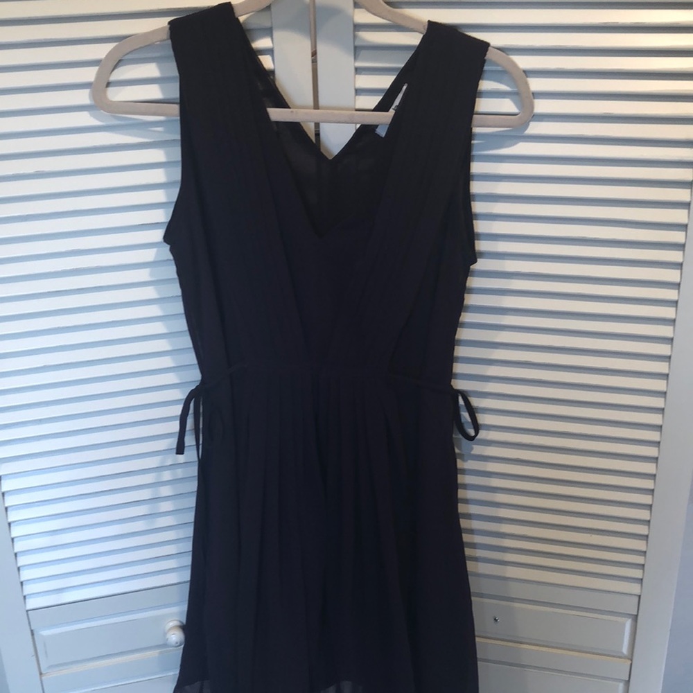 Purple Chiffon Dress